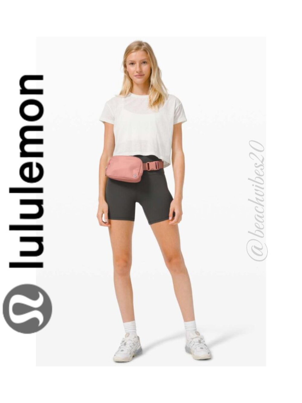 LULULEMON ATHLETICA Everywhere Belt Bag *1L Pink Pastel NWT LL-25